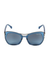 Roberto Cavalli 55MM Cat Eye Sunglasses