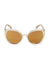 Roberto Cavalli 56MM Cat Eye Sunglasses