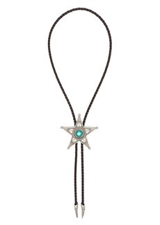 Roberto Cavalli Bolo-tie star-pendant necklace