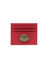 Roberto Cavalli grained-texture card holder