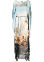 Roberto Cavalli graphic-print long dress
