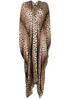 Roberto Cavalli leopard-print dress
