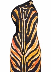Roberto Cavalli leopard-print short dress