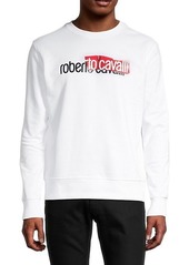 Roberto Cavalli Logo Crewneck Sweater