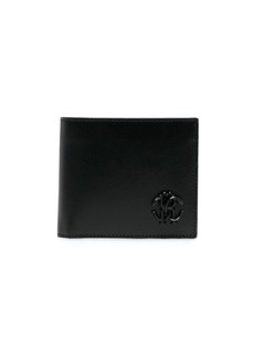 Roberto Cavalli logo-plaque leather wallet