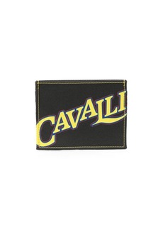 Roberto Cavalli logo-print cardholder