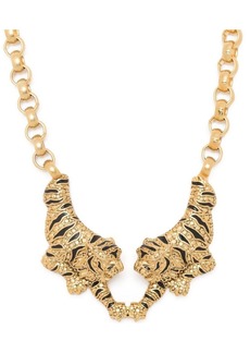 Roberto Cavalli Roar tiger-pendant necklace