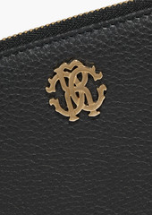 Roberto Cavalli - Pebbled-leather continental wallet - Black - OneSize