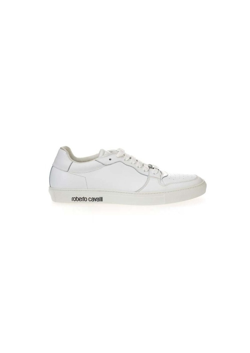 Roberto Cavalli Leather Sneakers Luxe Women's Footwear