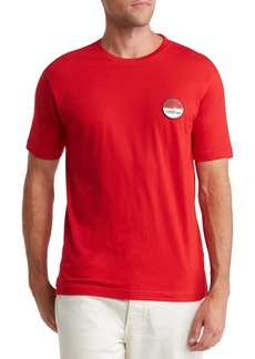 Roberto Cavalli Logo Patch T-Shirt in Red at Nordstrom Rack