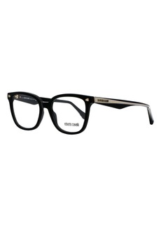 Roberto Cavalli Murlo Square Eyeglasses RC5078 001 Shiny Black 52mm 5078