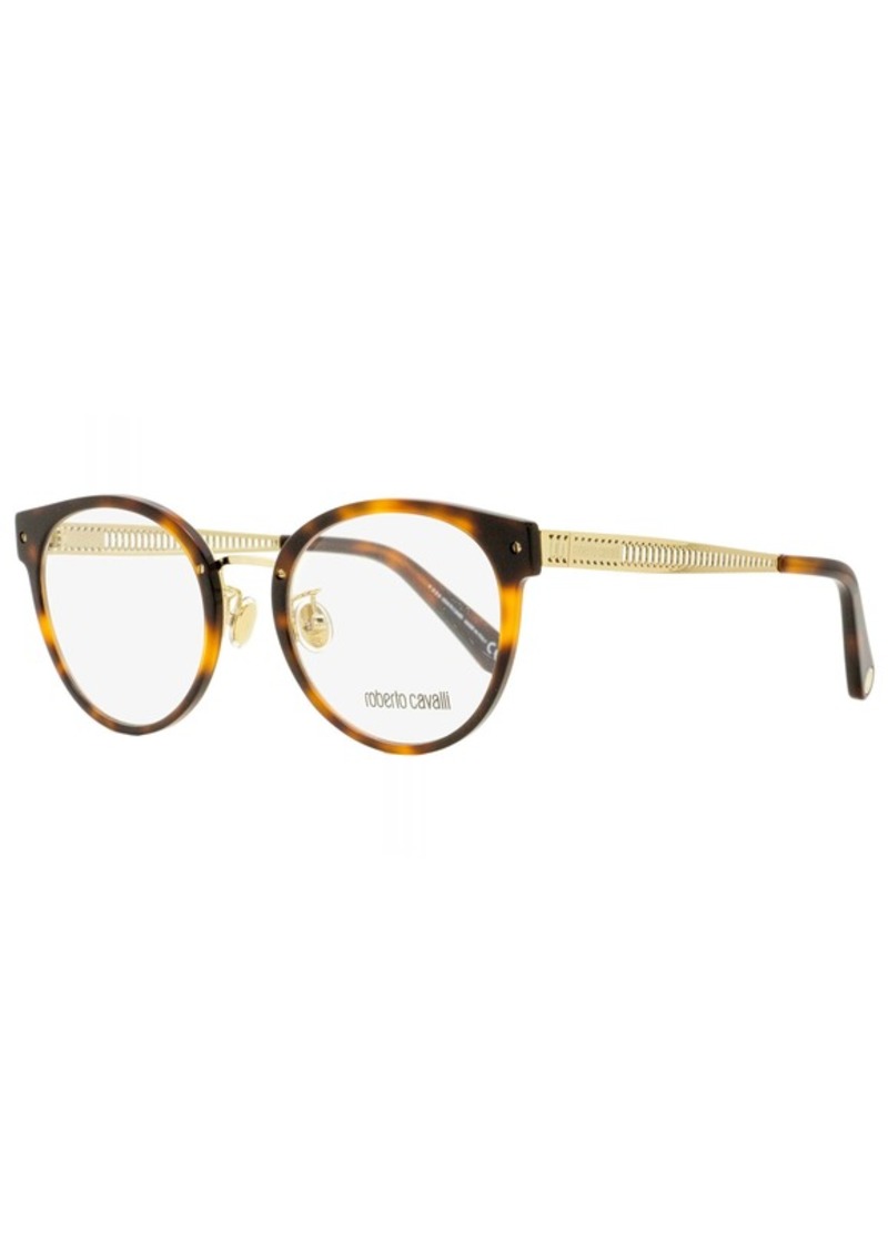 Roberto Cavalli Women's Alternative Fit Eyeglasses RC5099F 052 Havana/Gold 53mm