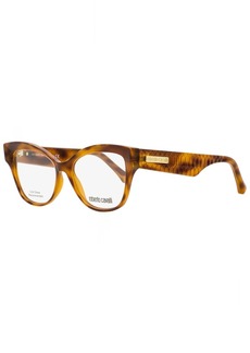 Roberto Cavalli Women's Butterfly Eyeglasses RC5080 Nievole 054 Havana/Gold 53mm