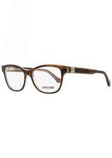 Roberto Cavalli Women's Eyeglasses RC5050 Fivizzano A56 Brown Melange 53mm