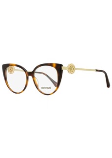 Roberto Cavalli Women's Oval Eyeglasses RC5075 Mozzano 052 Havana/Gold 51mm