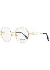 Roberto Cavalli Women's Round Eyeglasses RC5103 032 Gold/Black 52mm