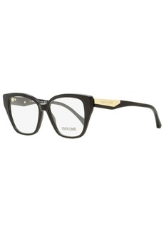 Roberto Cavalli Women's Square Eyeglasses RC5083 Orciano 001 Black/Gold 53mm