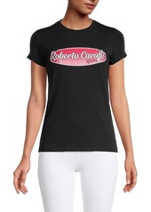 Roberto Cavalli Short Sleeve Logo T-Shirt