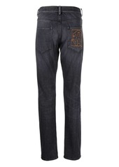 Roberto Cavalli straight-leg cotton jeans