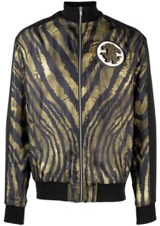 Roberto Cavalli tiger-print track jacket