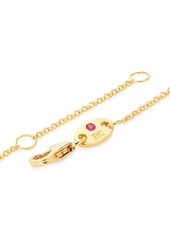 Roberto Coin ​18K Yellow Gold & 0.08 TCW Diamond Charm Necklace