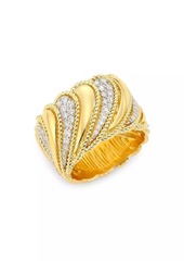 Roberto Coin 18K Yellow Gold & 0.78 TCW Diamond Ring