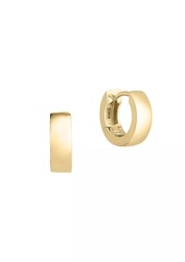 Roberto Coin 18K Yellow Gold Huggie Hoop Earrings