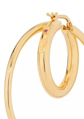 Roberto Coin 18K Yellow Gold Medium Double Hoop Earrings