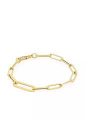 Roberto Coin 18K Yellow Gold Oval Paperclip Chain Bracelet