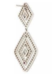 Roberto Coin Diamante 18K White Gold & 1.95 TCW Diamond Drop Earrings