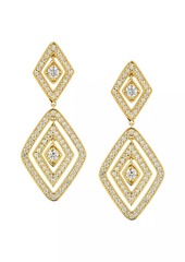 Roberto Coin Diamante 18K Yellow Gold & 1.95 TCW Diamond Drop Earrings