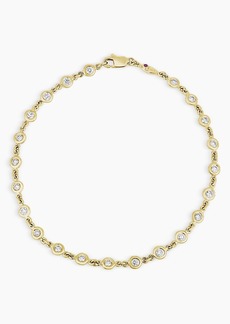 Roberto Coin 18K Yellow Gold Diamonds by the Inch Diamond Bezel Bracelet