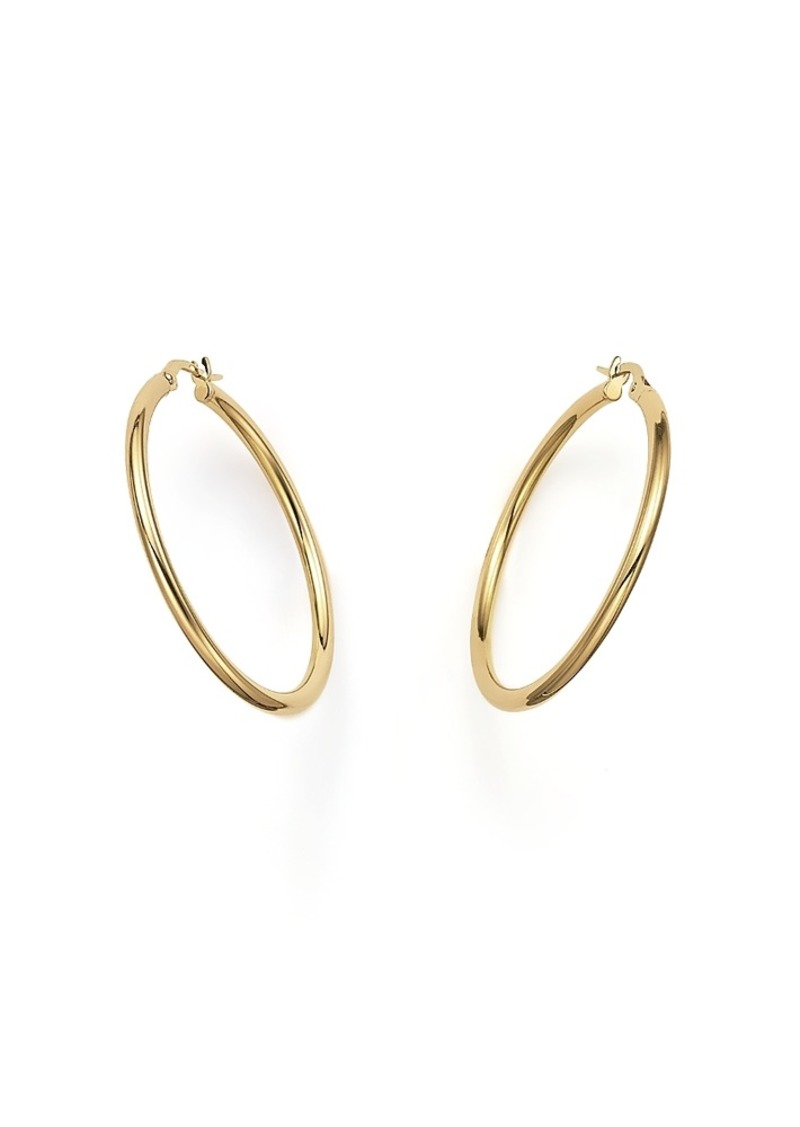 Roberto Coin 18K Yellow Gold Hoop Earrings