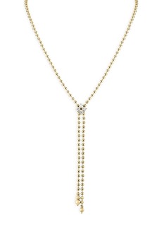 Roberto Coin 18K Yellow Gold Love In Verona Diamond Cluster Lariat Necklace, 23