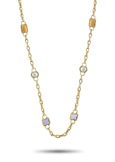 Roberto Coin 18K Yellow Gold Multi-Gem Long Necklace