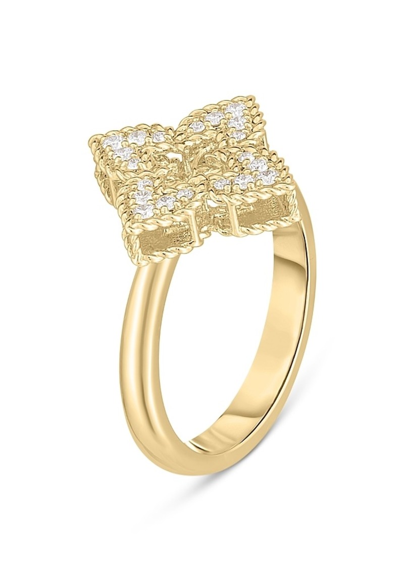Roberto Coin 18K Yellow Gold Petite Venetian Princess Diamond Ring, 0.15 ct. tw.