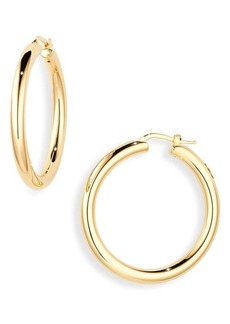 Roberto Coin Classico Oro Classic Hoop Earrings