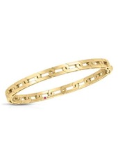 Roberto Coin Navarra 18K Gold Oro Classic Bangle