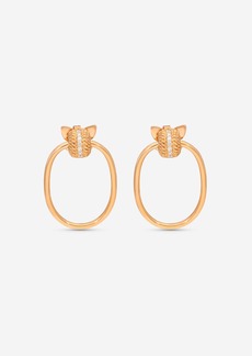 Roberto Coin Opera 18K Rose Gold Diamond Earrings 7772807AXERX