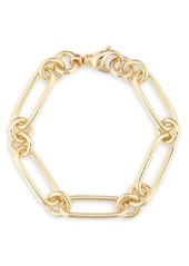 Roberto Coin Oro Classic Paper Clip Chain Bracelet