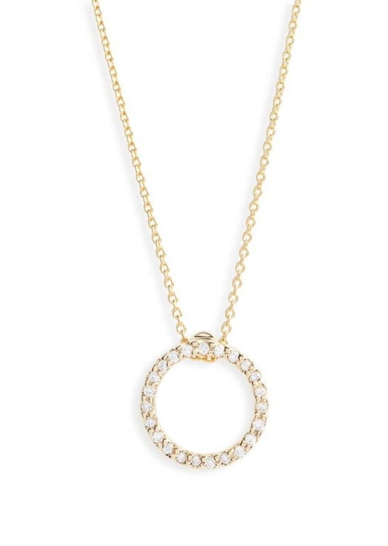 Roberto Coin XS Diamond Pendant Necklace