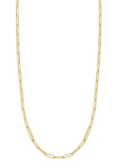 Roberto Coin Thick Paper Clip Chain Necklace