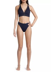 Robin Piccone Amy Halterneck D-Cup Bikini Top