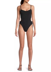 Robin Piccone Aubrey Cut-Out One-Piece Swimsuit