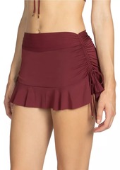 Robin Piccone Aubrey Ruffled Swim Skirt