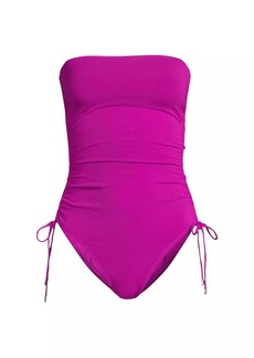 Robin Piccone Aubrey Strapless One-Piece Swimsuit