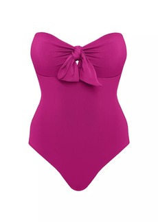 Robin Piccone Ava Bandeau One-Piece Swimsuit