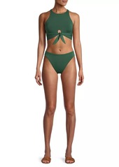 Robin Piccone Ava Tie-Front Bikini Top