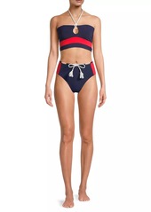 Robin Piccone Babe Tie-Waist Bikini Bottom