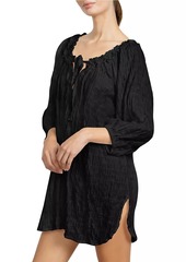 Robin Piccone Fiona Stretch Cotton Cover-Up Tunic